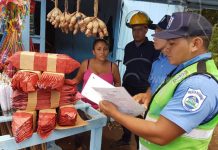 Managua: Tramos de pólvora cumplen con las medidas de seguridad orientadas por las autoridades