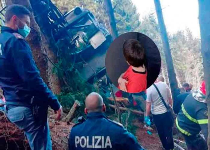 italia, pequeño, teleferico, accidente,