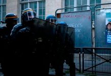 Enfrentamientos en París en rechazo a resultado electoral