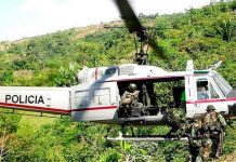 Desaparece helicóptero policial con cinco tripulantes en la selva de Perú Perú, helicóptero policial, cinco tripulantes, selva,