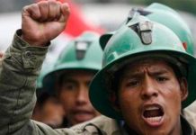 Mineros peruanos declaran huelga nacional para junio