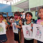 Niños y niñas conmemoran al General Augusto C. Sandino