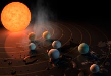 Astrónomos hallan siete planetas de tamaño similar a la Tierra donde la vida podría ser posible