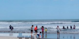 nicaragua, playas, familias