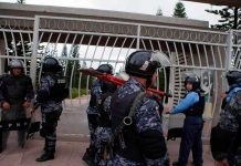 Cinco policías heridos en desalojo de una protesta en universidad de Honduras