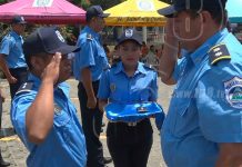 Nueva Segovia: 18 oficiales de la policia fueron ascendido al grado inmediato superior
