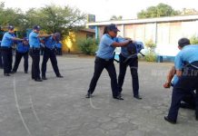 Masaya: Oficiales de la Policía concluyen curso de intervención policial