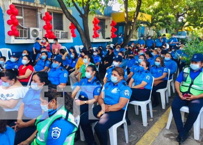nicaragua, madres, policia, homenake, chinandega,