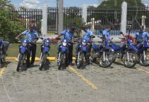 Policía de Nueva Segovia recibe nueva flota vehicular