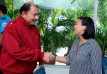 Pdte. Ortega se reúne con la vicepresidenta de Operaciones de Béisbol de la MLB