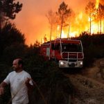 Protección Civil reporta seis grandes incendios en Portugal