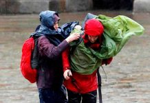 Portugal en alerta por las fuertes lluvias y vientos de la borrasca «Ana»