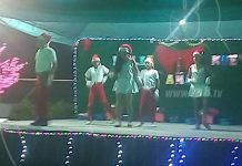 Familias disfrutan del festival navideño en la Isla de Ometepe