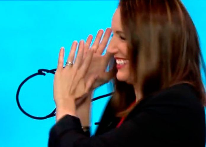 presentadora