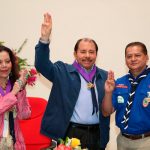 Presidente Daniel y Vicepresidenta Rosario reciben reconocimiento del Movimiento Scout