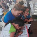 Madres del penitenciario pasan un momento educativo y ameno con sus hijos