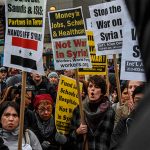 Protestas en EE.UU. tras el bombardeo a Siria