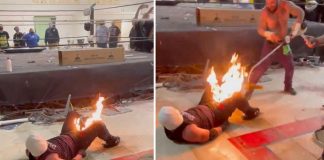 nicaragua, lucha libre, incendio, luchador,