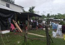 Autoridades visitan casa a casa en comunidad La Pita por alerta amarilla en Nicaragua