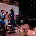 Camión con productos varios agarra fuego en Bluefields