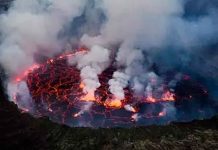 mundo, republica democratica del congo, volcan nyiragongo , goma, evacuacion,