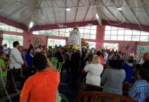Celebran a La Virgen de la Merced en el barrio La Reynaga