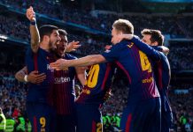 Luis Suárez, Messi y Aleix Vidal dan la victoria al Barcelona