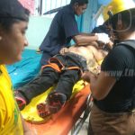 Rescatan a hombre que fue arrastrado por la corriente en un cauce de Managua