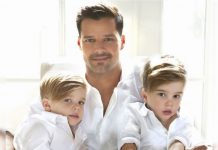 Ricky Martin presume de hijos trilingües en Instagram