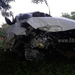 Fuerte accidente en Rivas deja 5 lesionados