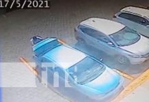 Captan nuevo modo de robo en estacionamiento de un banco en Managua (VIDEO) nicaragua, banco, robo, estacionamiento, managua,