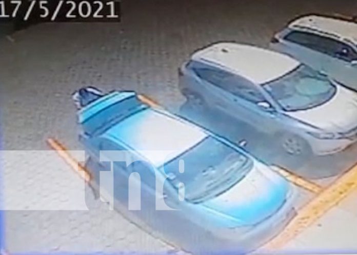 nicaragua, banco, robo, estacionamiento, managua,