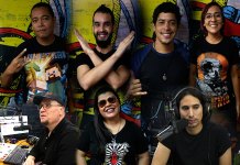 Las caras que conforman el equipo de La Rock FM