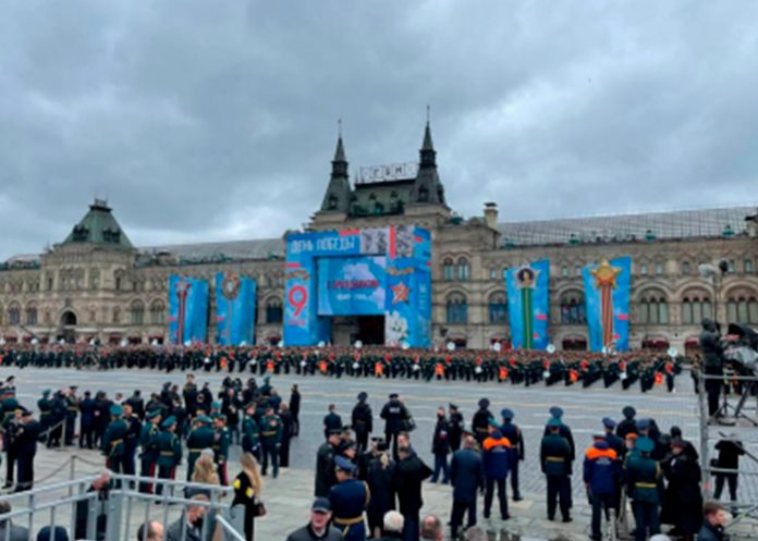 nicaragua. rusia, celebraciones. dia de la victoria