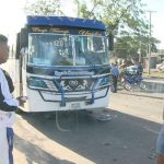 Motociclista choca contra bus en Villa Reconciliación