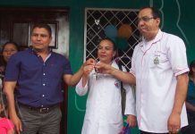 Nuevo puesto de salud en El Pegador, municipio de Las Sabanas