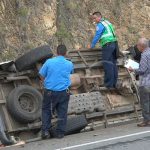 Usar el cinturón de seguridad le salvó la vida