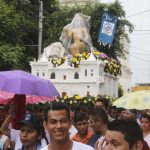 Católicos llenan las calles de León celebrando a San Jerónimo