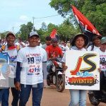 Porteños celebran en Bilwi el natalicio del General Sandino nicaragua, sandino, bilwi, celebracion, natalicio,