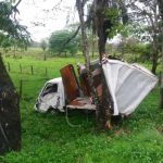 Una persona fallecida y varios lesionados dejó un accidente en una comunidad de Río San Juan