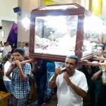 Managua: Familias se congregan en la Catedral para participar en el Santo Entierro