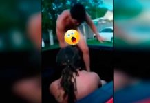 Video Viral: Agarran infraganti a dos chavalos en plena «moledera»