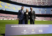 Shakira y el Barcelona construirán una escuela en Barranquilla