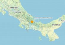 Sismo de 5,3 en el oeste de Panamá en la frontera con Costa Rica