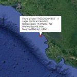Sismo de 4,2 sacude la zona sur de Nicaragua