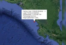 Sismo de 4,2 sacude la zona sur de Nicaragua