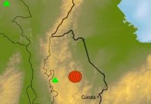 Sismo de 4,9 grados sacude noreste de Colombia sin reporte de víctimas