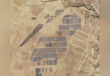 Así se ve desde el espacio la mayor planta solar del mundo