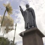 Capturan a ciudadano por destruir monumento de Monseñor Suazo en Somoto nicaragua, somoto, monumento, delincuencia, captura,