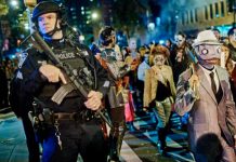 Refuerzan la seguridad en desfile de Halloween tras ataque